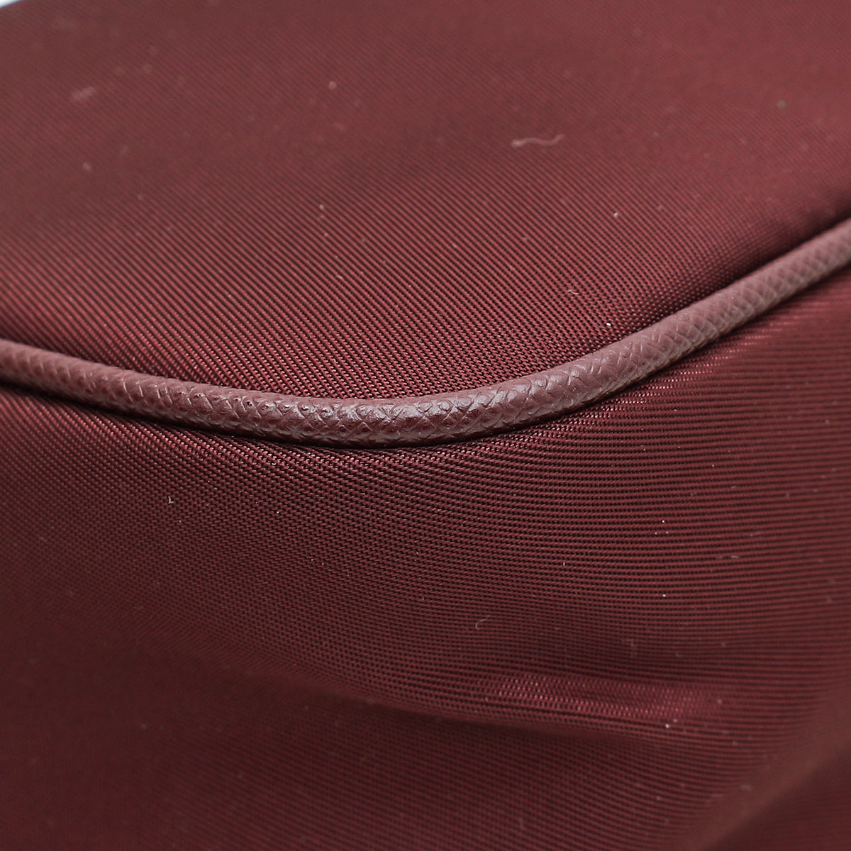 Prada Burgundy Re-Nylon Tessuto Re-Edition 2005 Bag