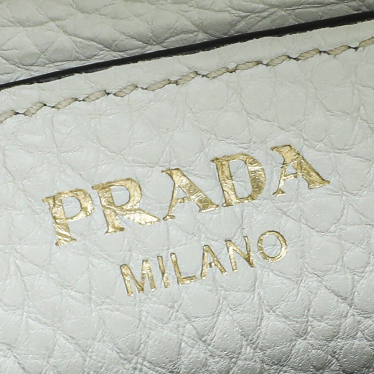 Prada Daino Vitello 2 Zipped Crossbody Bag