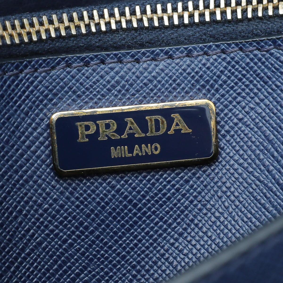 Prada Blue Lux Bow Crossbody Bag