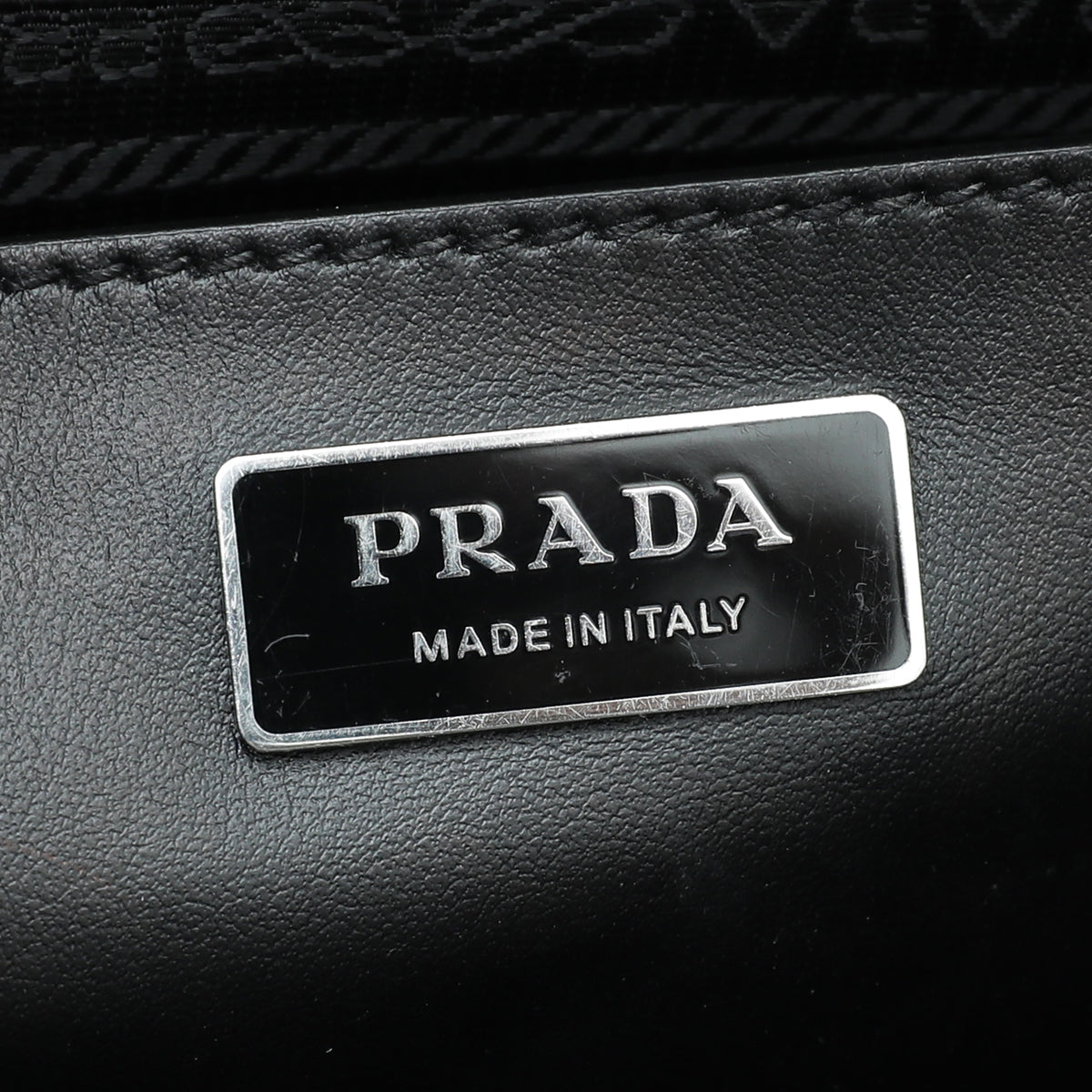 Prada Black Lux Tote Bag