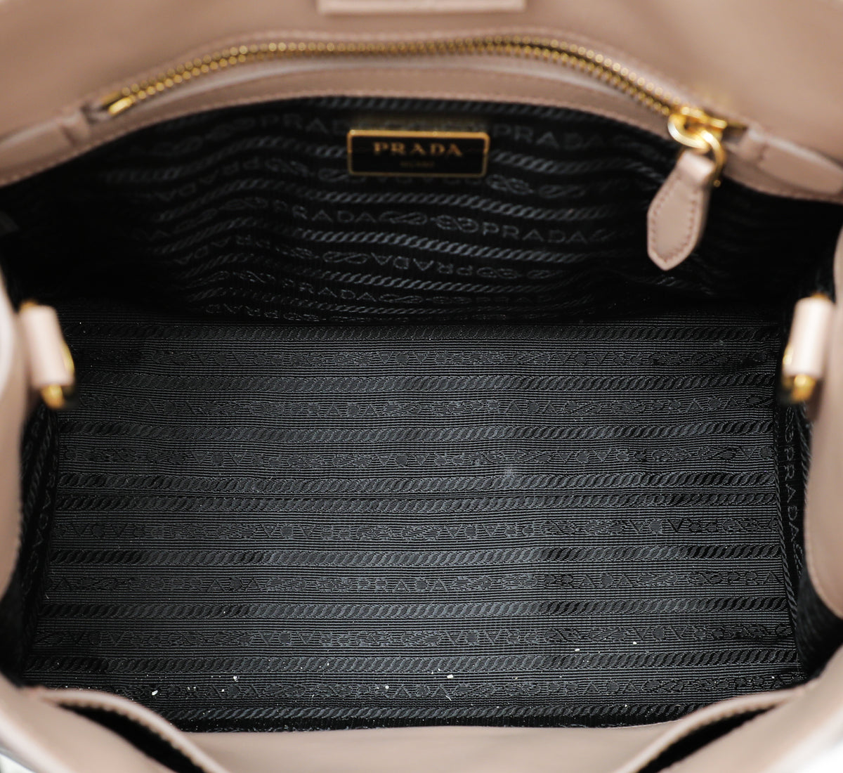 Prada Nude Monochrome Top Handle Tote Small Bag