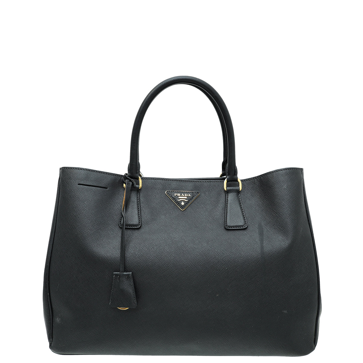 Prada Black Lux Gardener's Large Bag