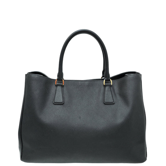 Prada Black Lux Gardener's Large Bag