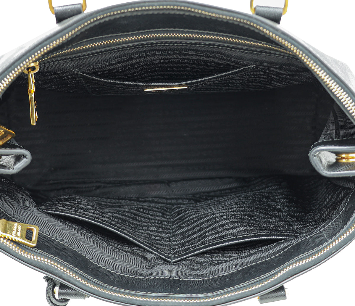 Prada Black Lux Galleria XL Bag