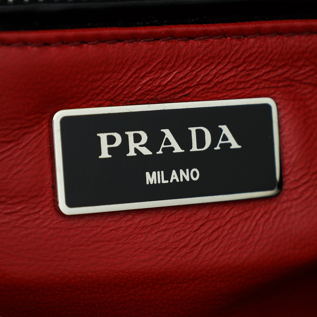 Prada Black SpazzoLato Galleria Medium Tote Bag