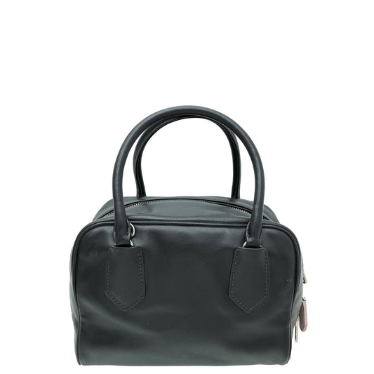 Prada Bicolor Soft Bauletto Small Bag