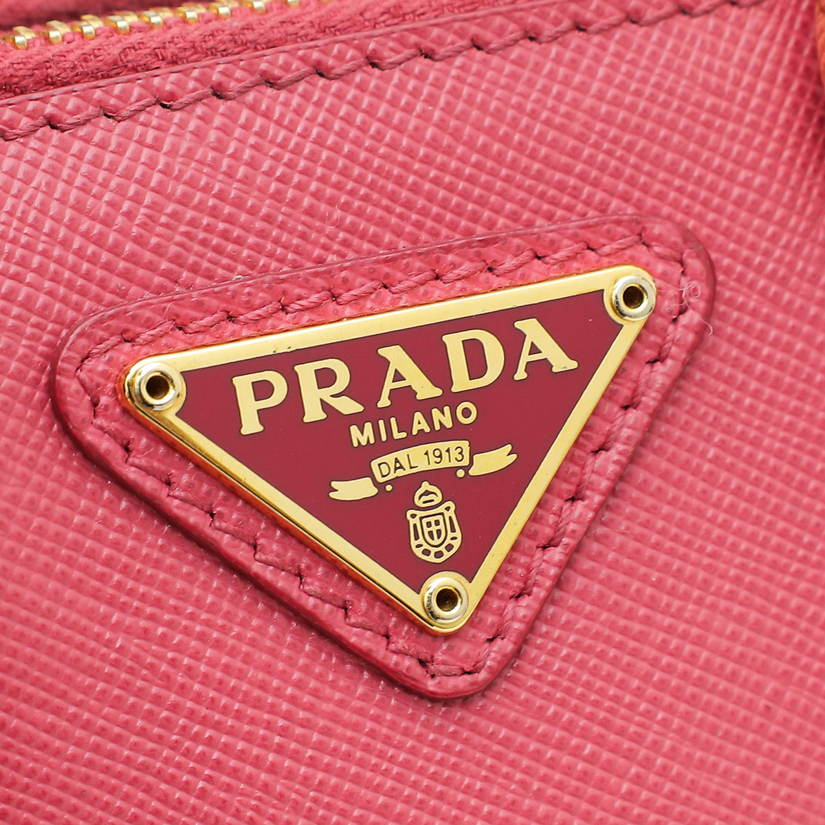 Prada Pink Lux Galleria Nano Crossbody Bag