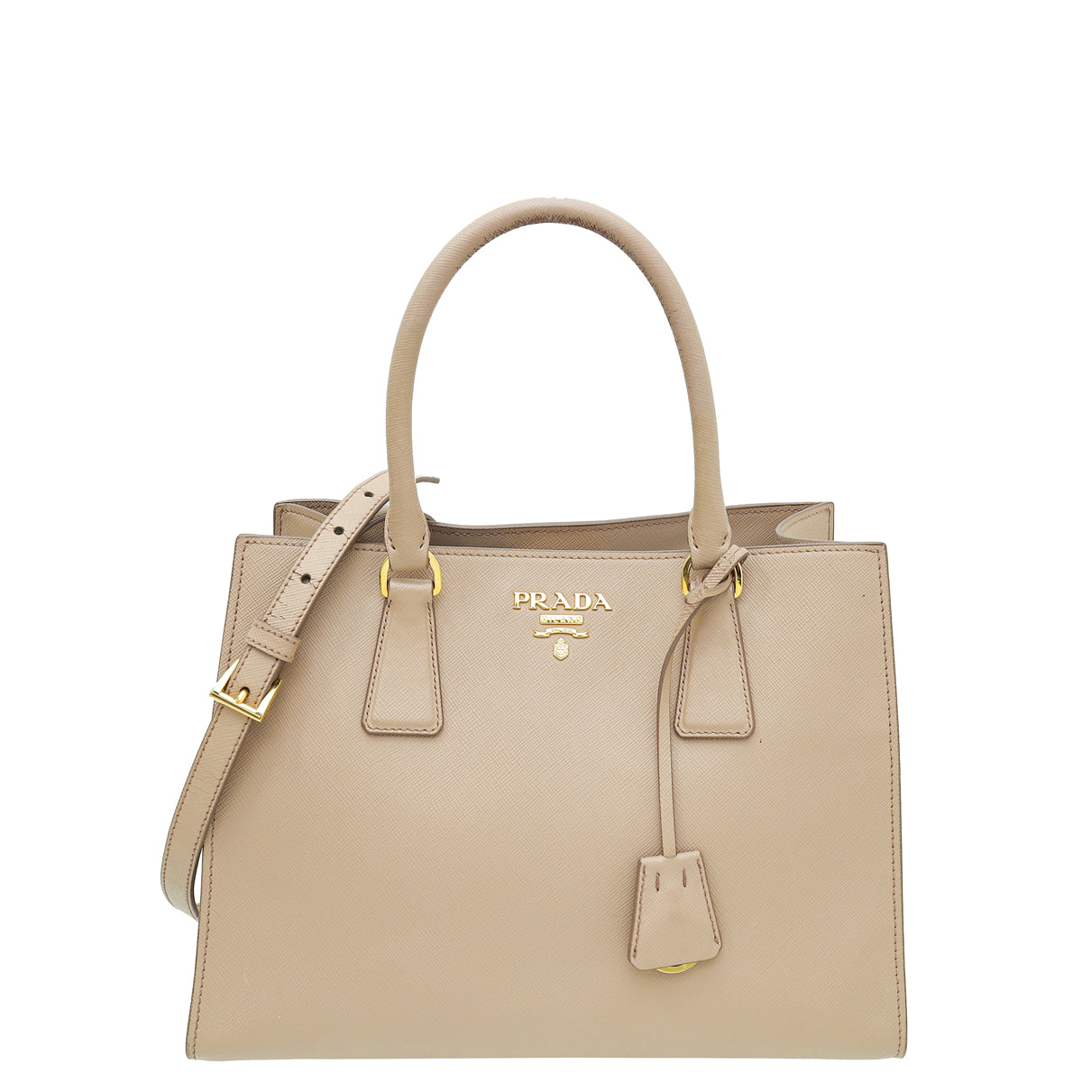 Prada Cipria Lux Tote Convertible Bag