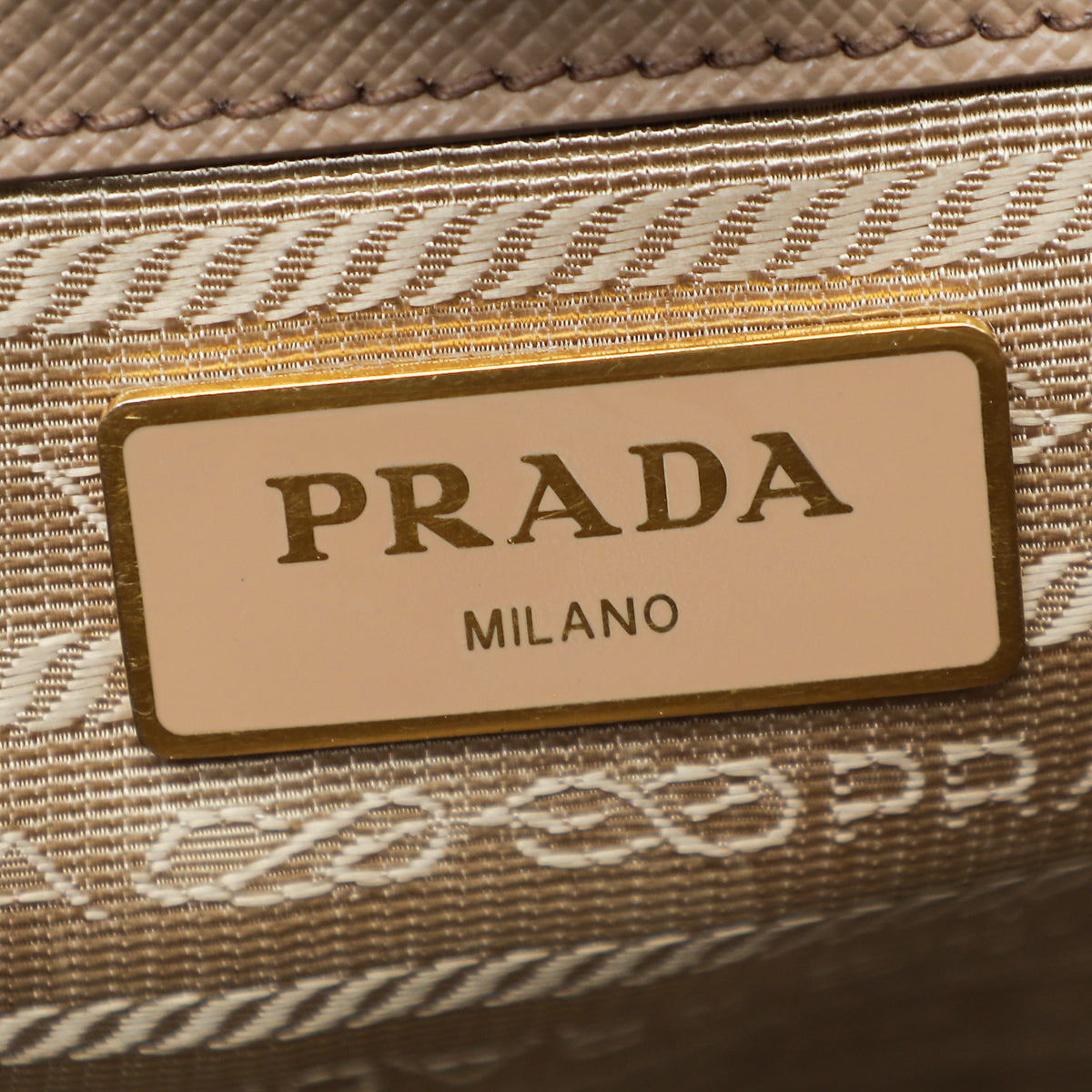 Prada Cipria Lux Tote Convertible Bag