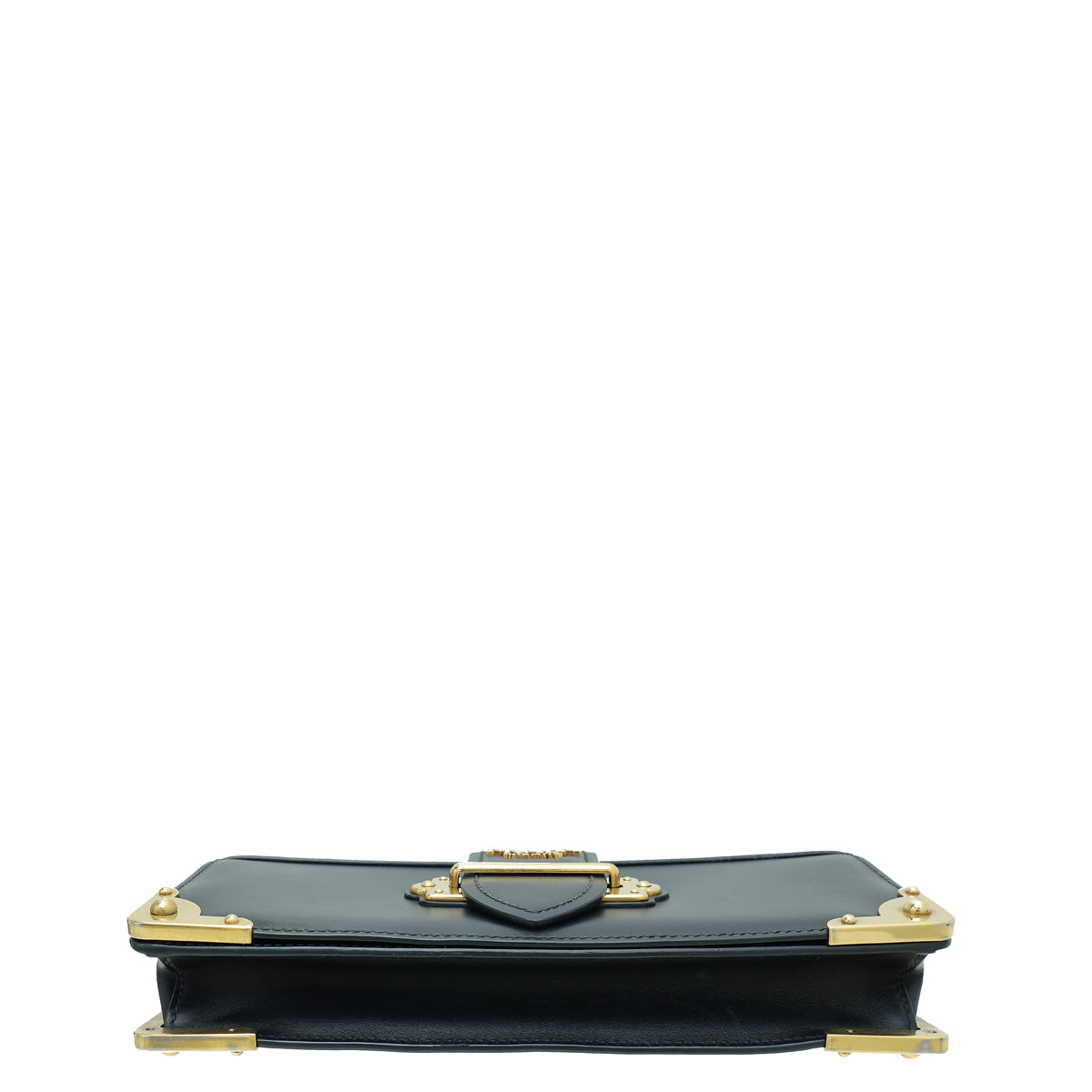 Prada Black Cahier Clutch Bag