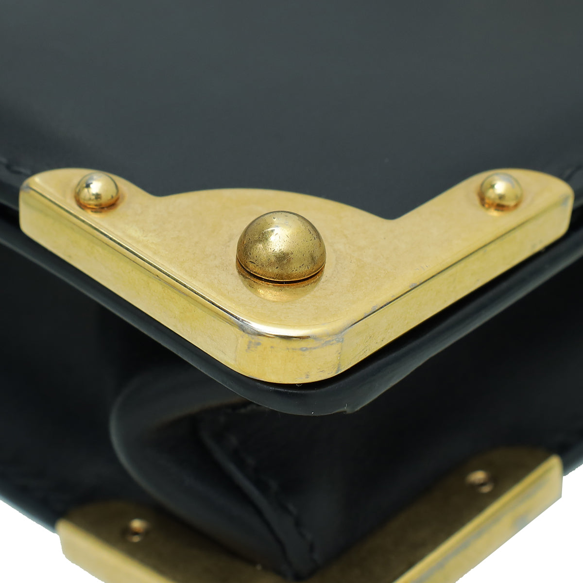 Prada Black Cahier Clutch Bag