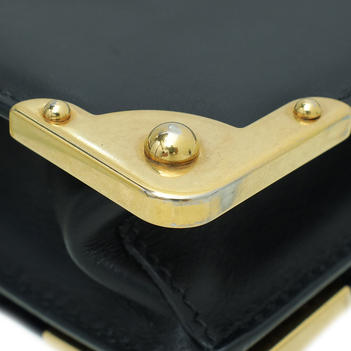 Prada Black Cahier Clutch Bag