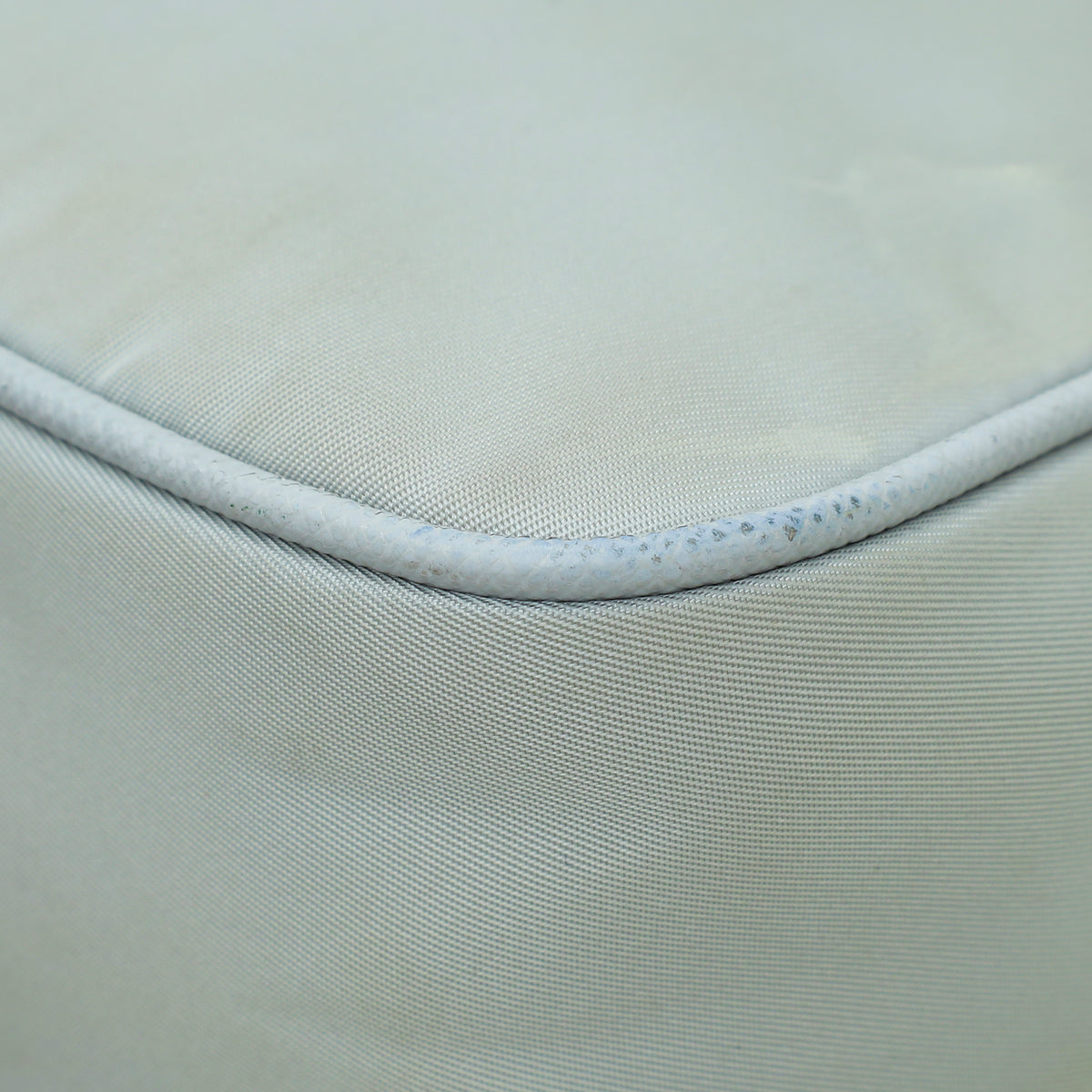 Prada Light Grey Re-Nylon Re-Edition 2005 Bag