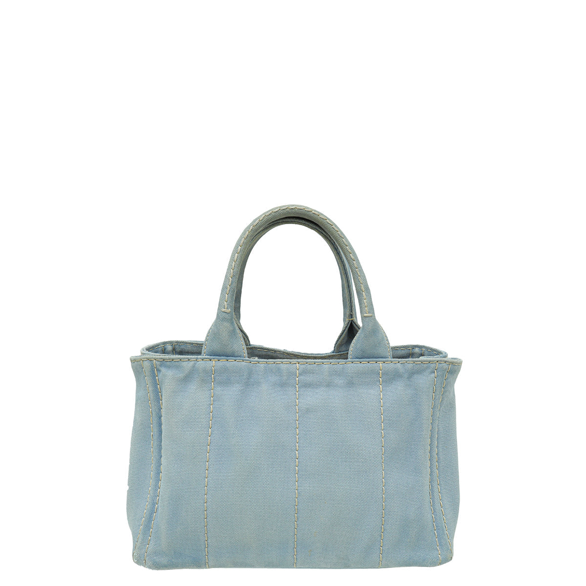 Prada Astrale Logo Canapa Small Tote Bag