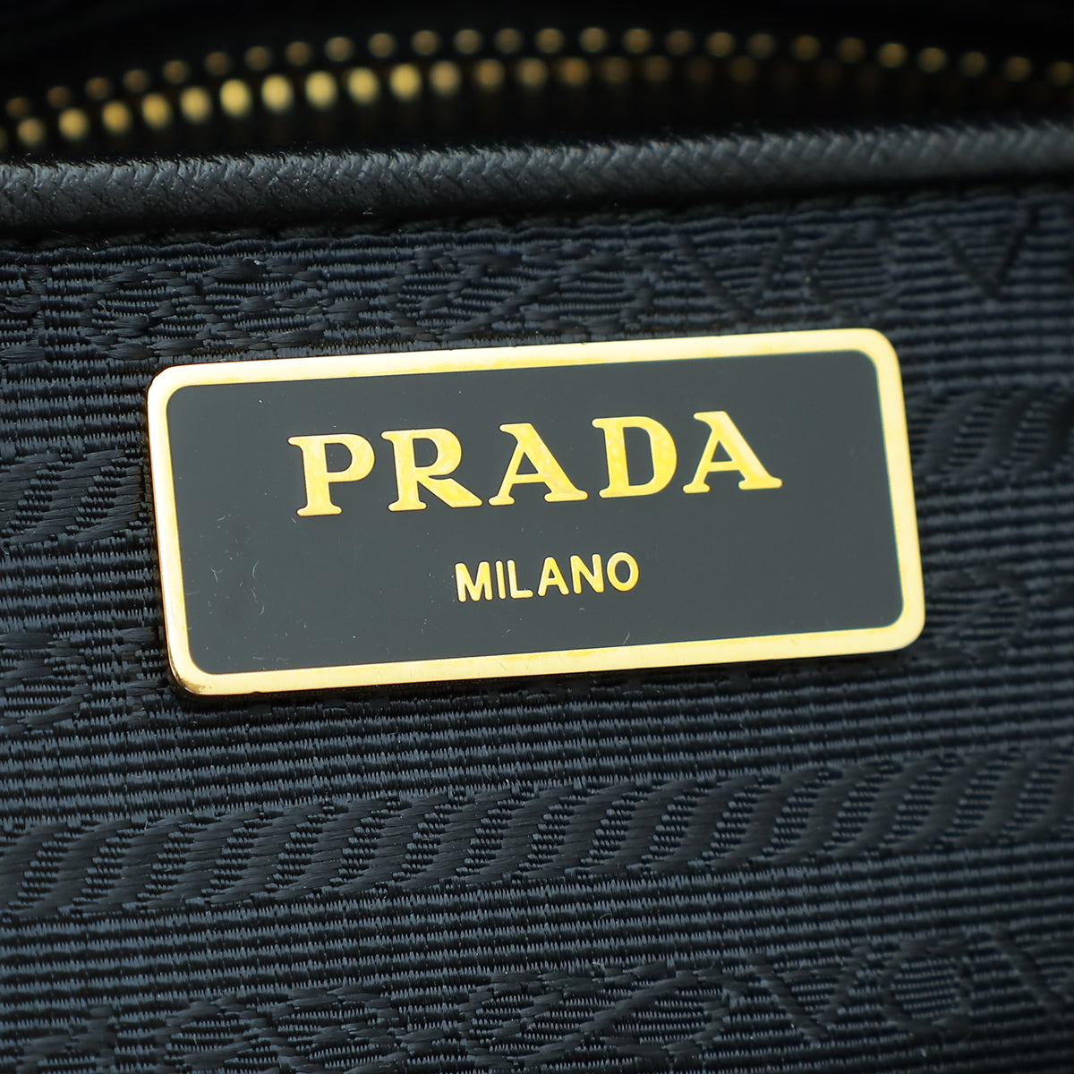 Prada Black Tessuto Convertible Tote Bag