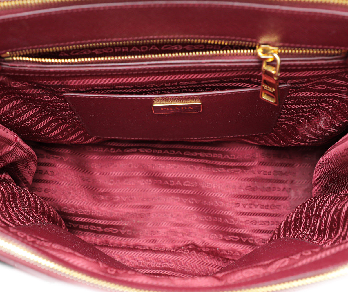 Prada Bicolor Lux Galleria Large Bag