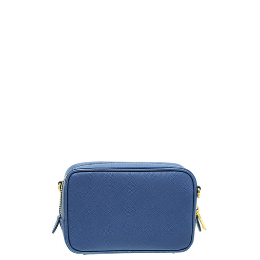 Prada Bluette Mini Camera Crossbody Bag