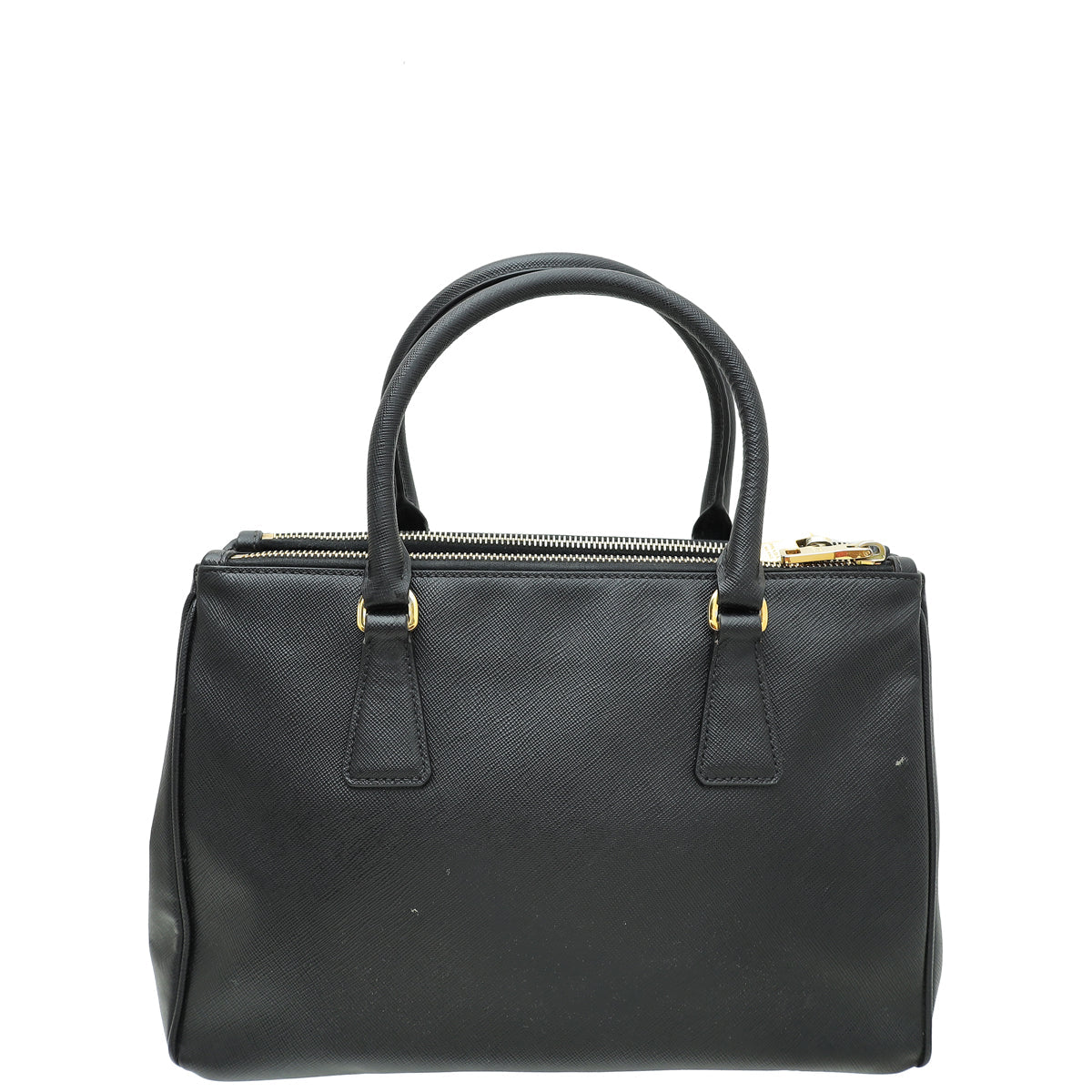 Prada Black Lux Galleria Medium Tote Bag