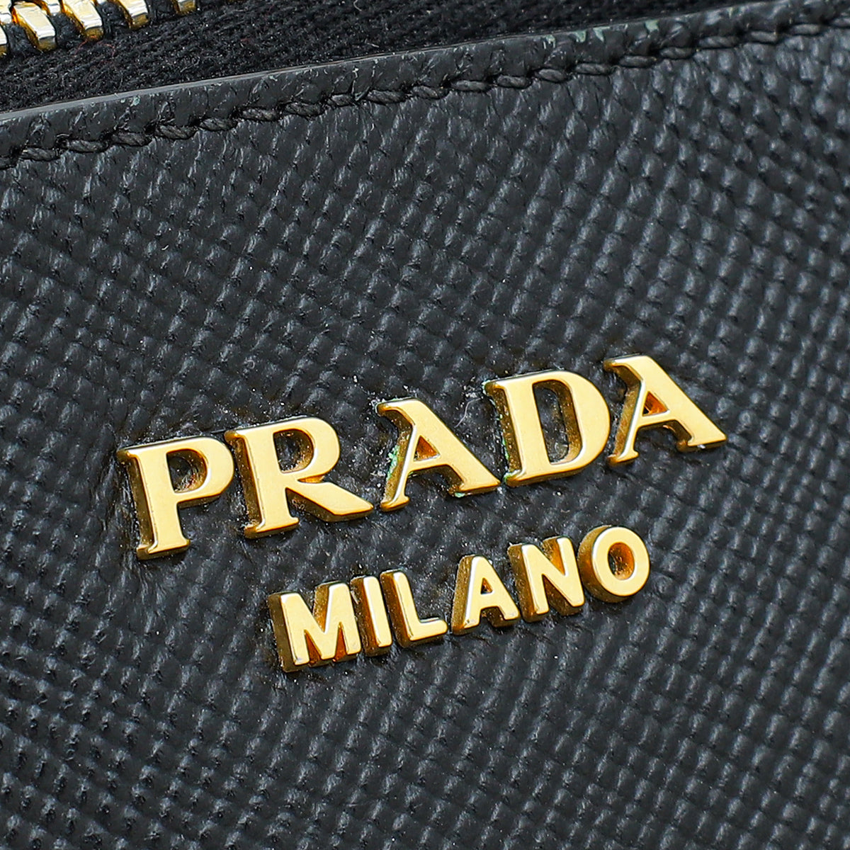 Prada Black Cuir Dome Satchel Bag