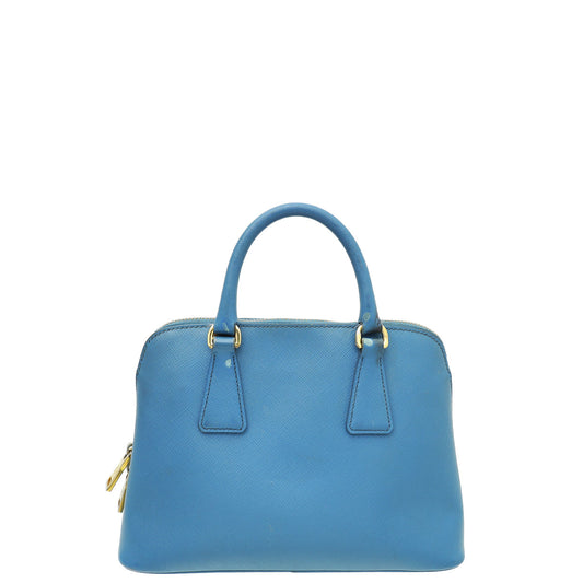 Prada Blue Lux Promenade Small Bag