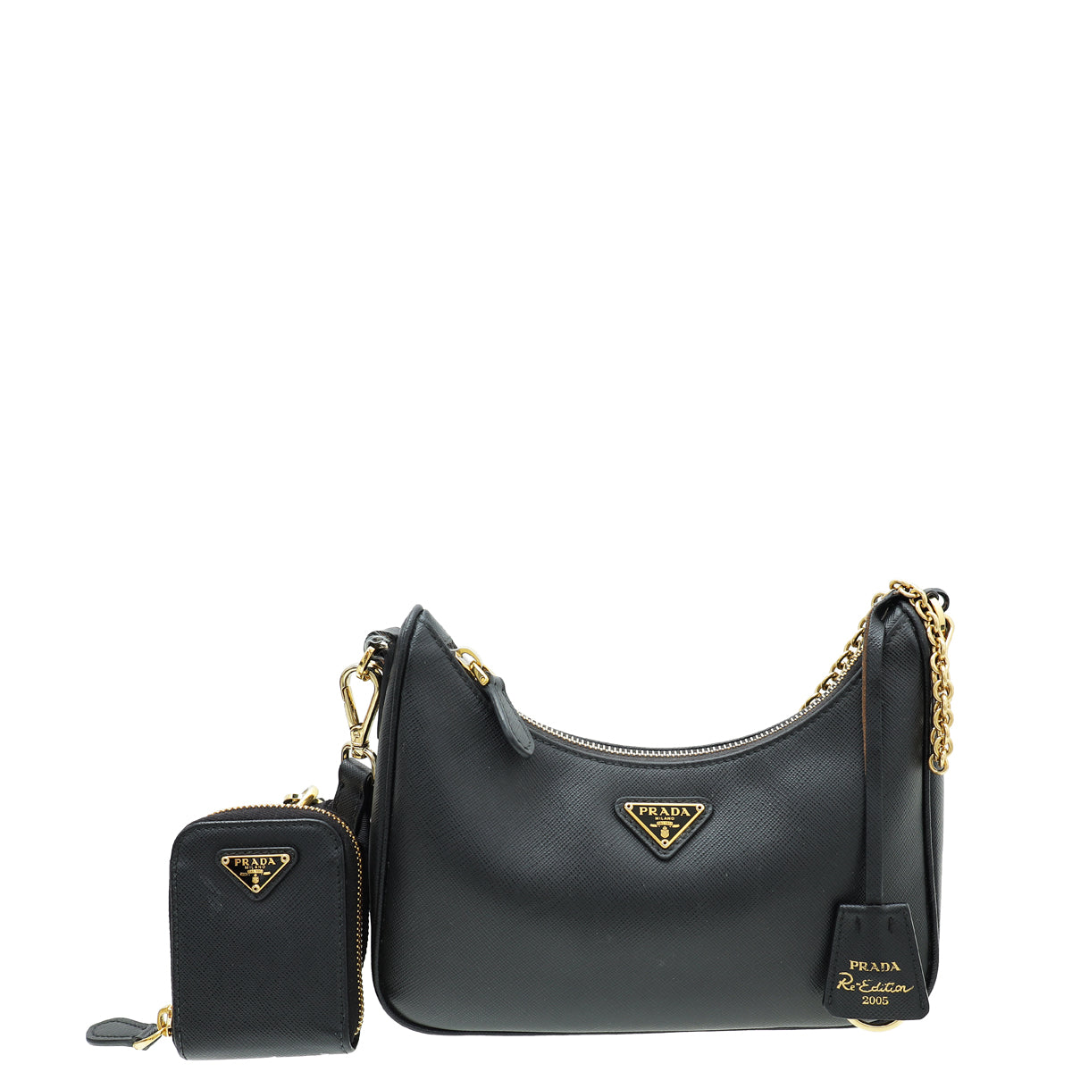 Prada Black Re-Edition 2005 Bag