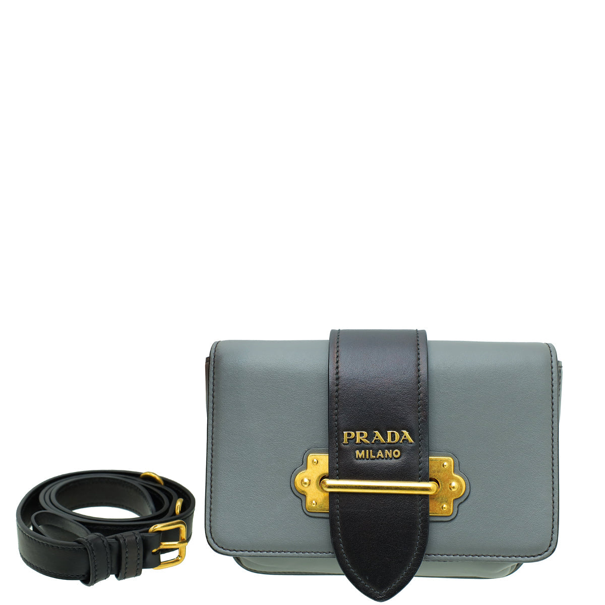 Prada Bicolor City Cahier Belt Bag