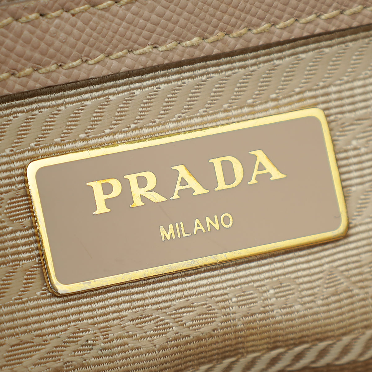 Prada Nude Lux Galleria Medium Bag