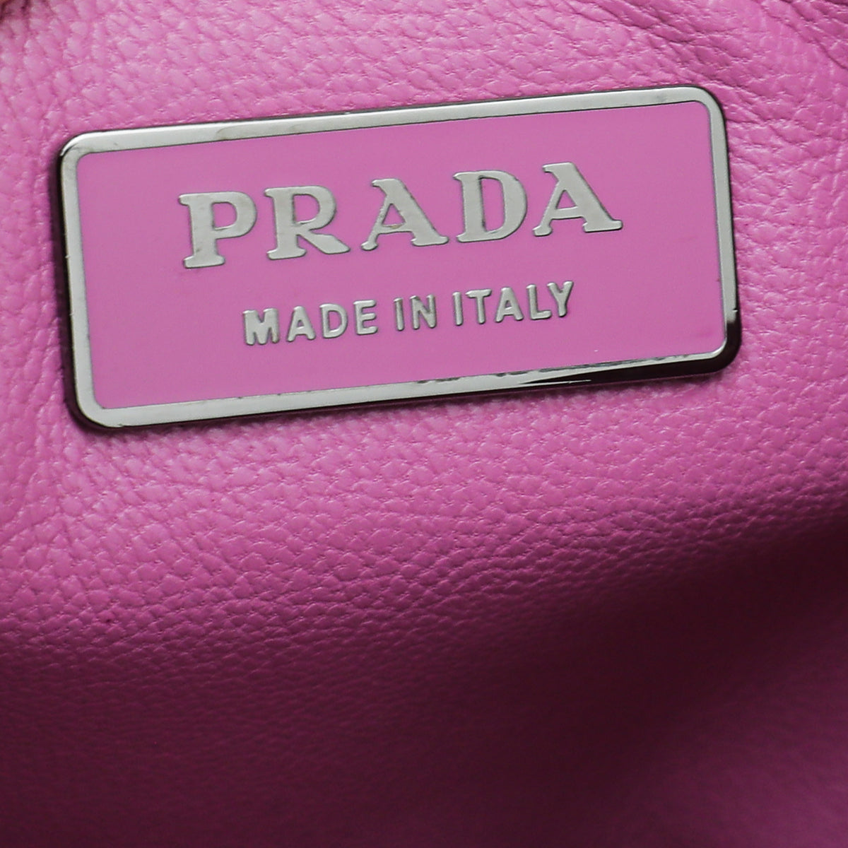 Prada Purple Camoscio Metal Flap Chain Bag