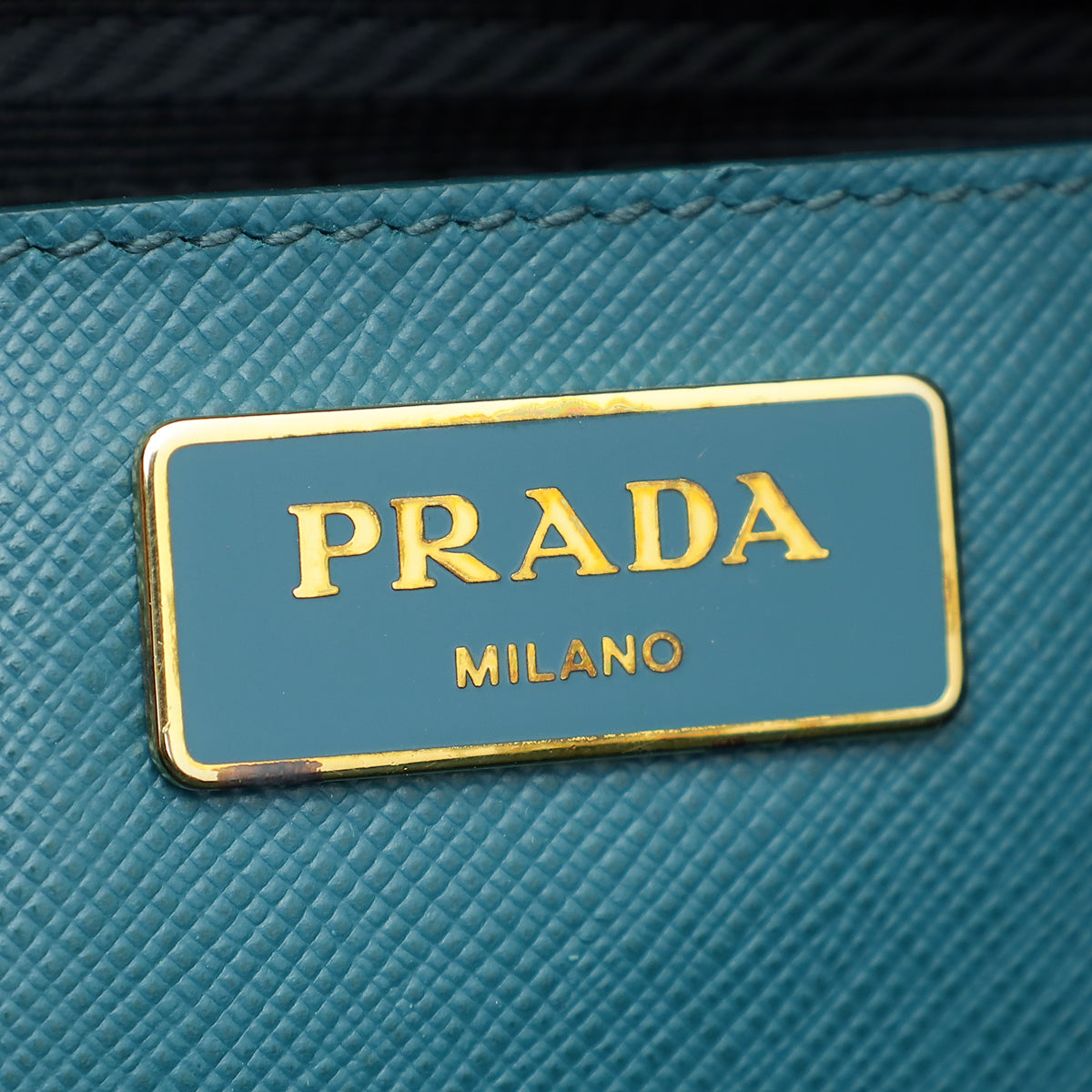 Prada Teal Lux Galleria XL Bag