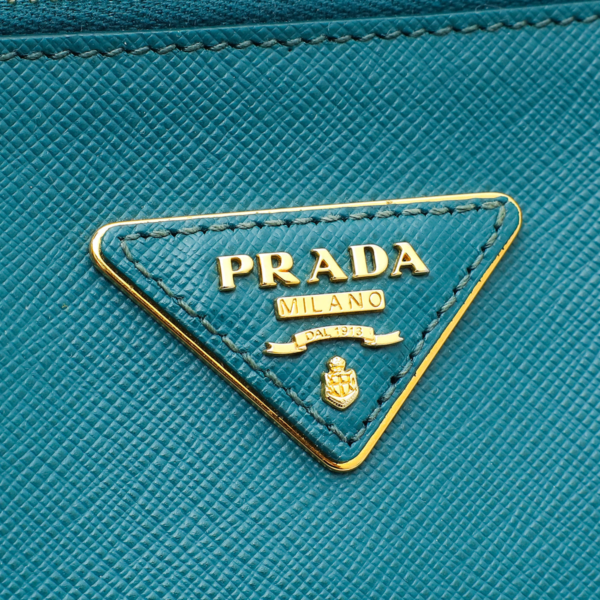 Prada Teal Lux Galleria XL Bag