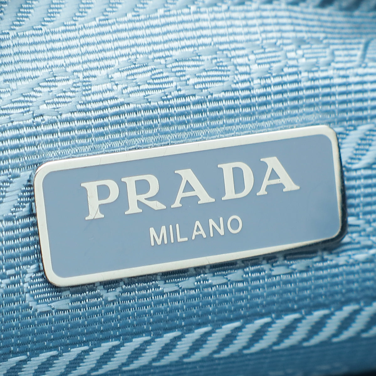 Prada Light Blue Re-Nylon Re-Edition 2005 Bag