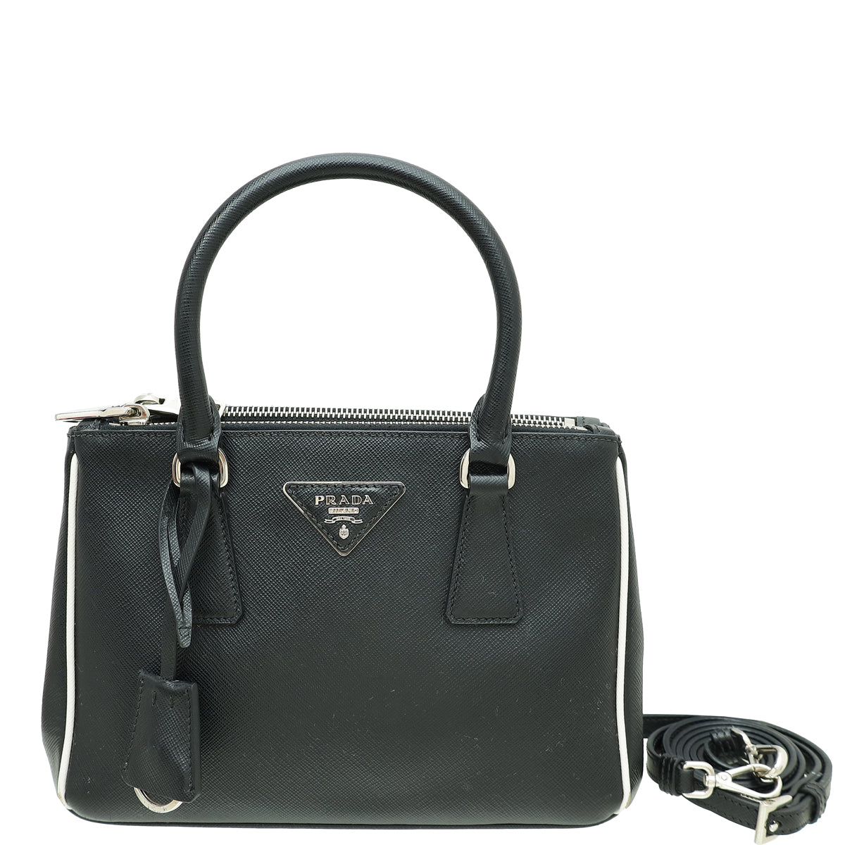 Prada Bicolor Galleria Small Bag