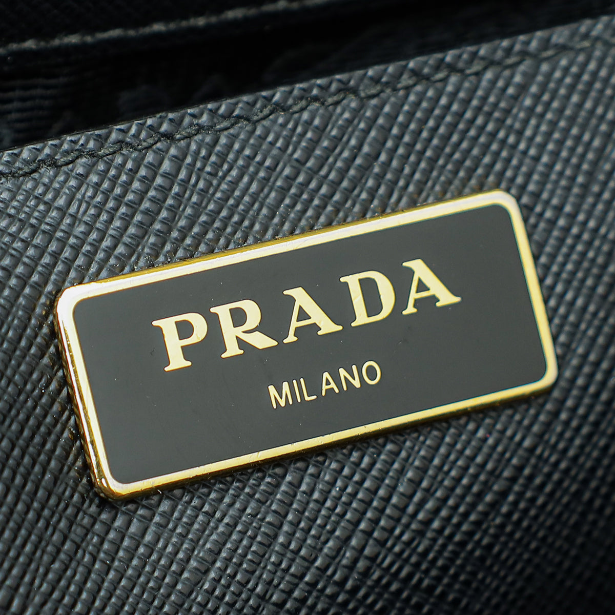 Prada Black Galleria Large Tote Bag