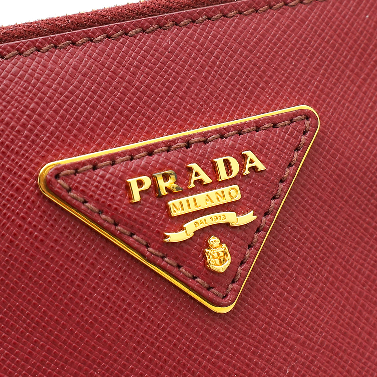 Prada Burgundy Lux XXL Galleria Tote Bag