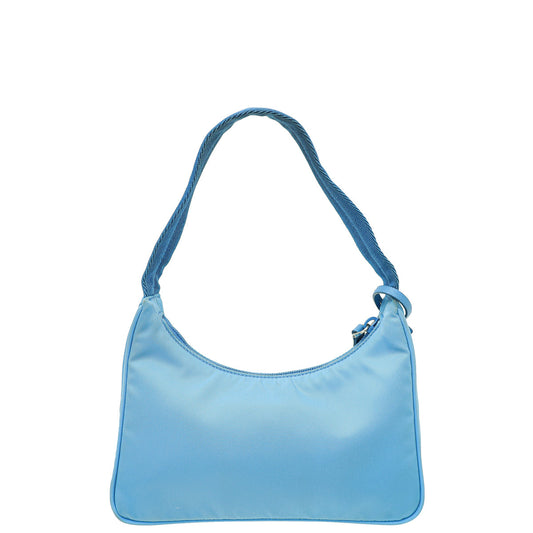 Prada Blue Re-Nylon Re-Edition 2000 Mini Bag