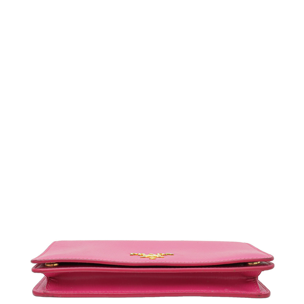 Prada Pink Vitello Move Wallet on Chain