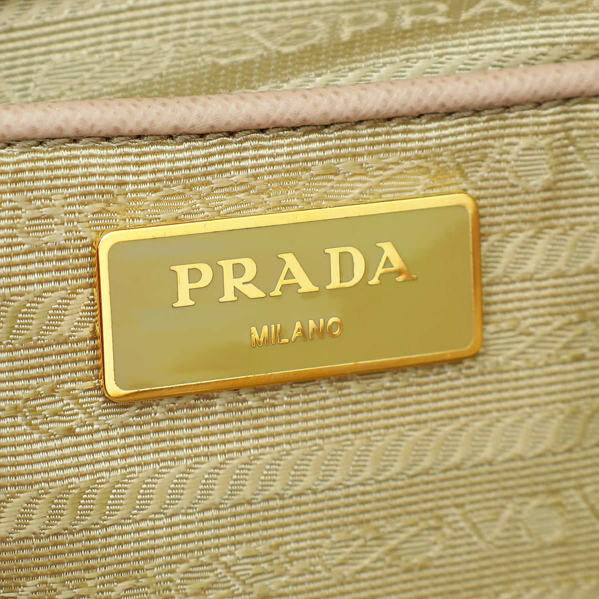 Prada Beige Lux Galleria Large Tote Bag