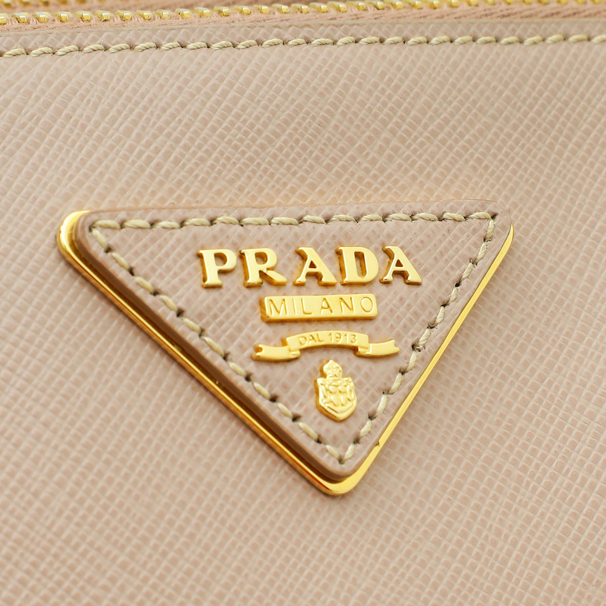 Prada Beige Lux Galleria Large Tote Bag