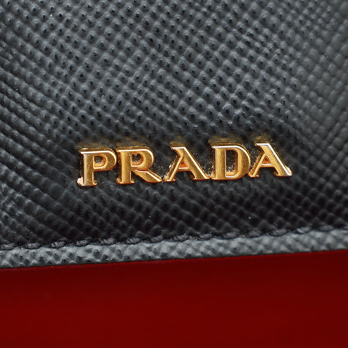 Prada Black Lux Double Large Bag