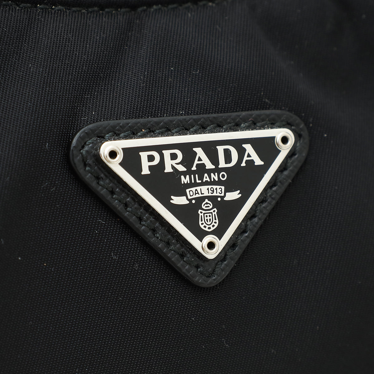 Prada Black Tessuto Re-Edition 2005 Bag