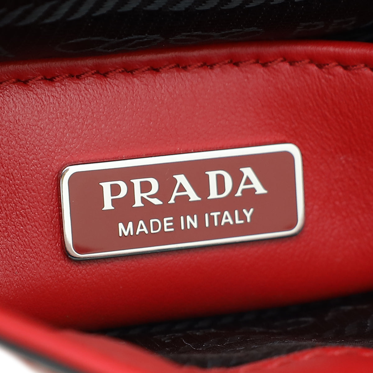 Prada Scarlet Red Cleo Flap Shoulder Bag