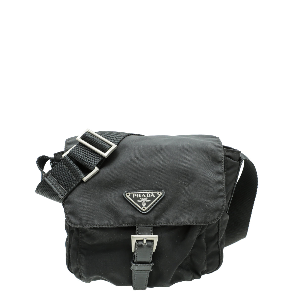 Prada Black Nylon Crossbody Bag