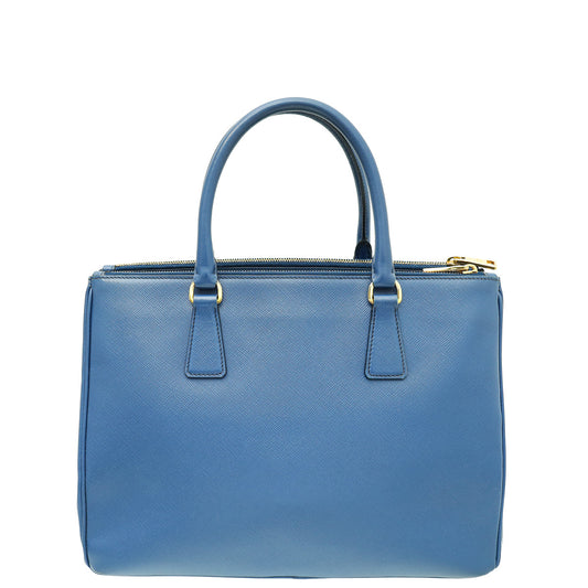 Prada Blue Lux Galleria Large Bag