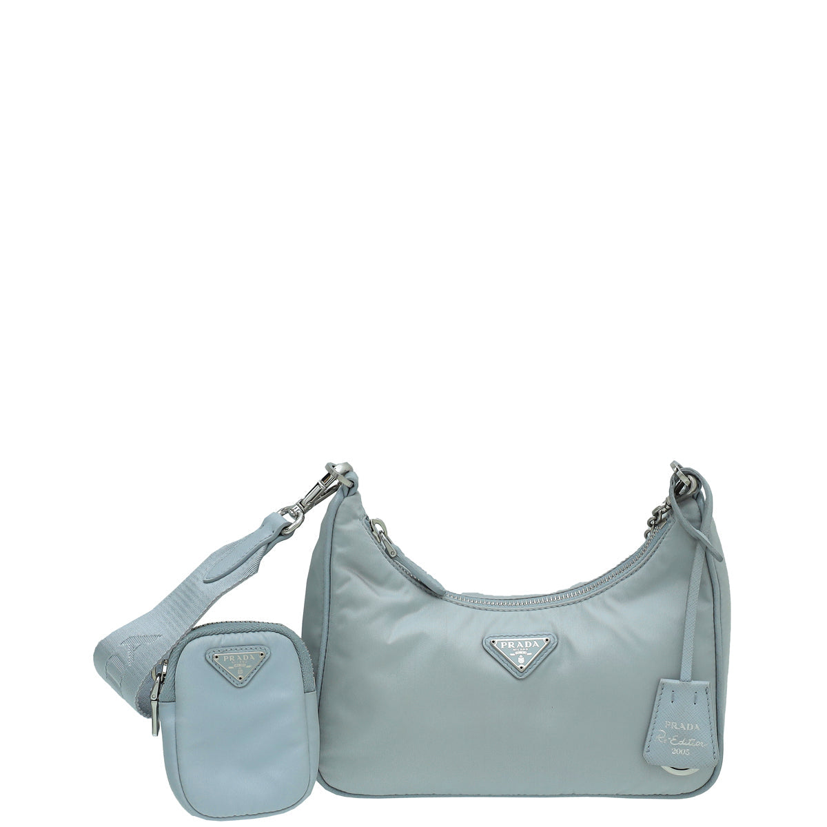 Prada Grey Re-Edition 2005 Re-Nylon Bag