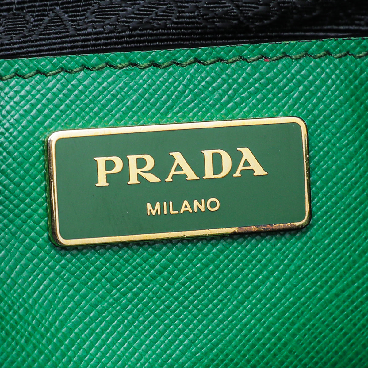 Prada Green Galleria Large Bag