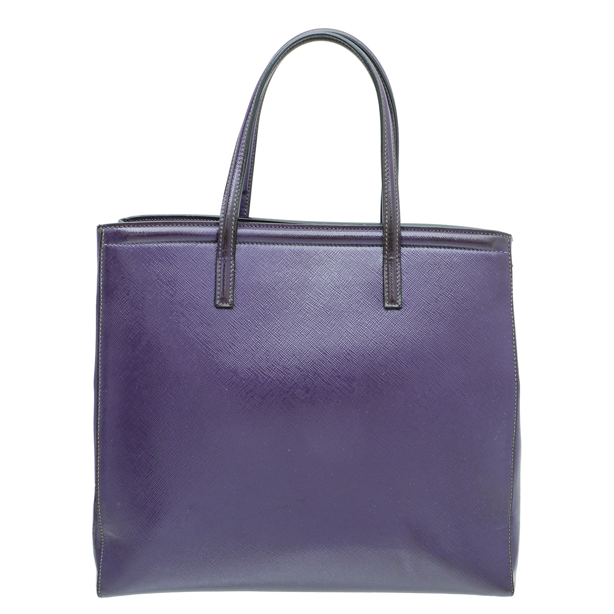 Prada Violet Vernis Parabole Convertible Bag