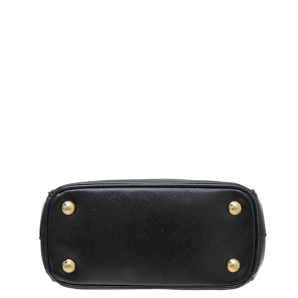 Prada Black Vernis Galleria Mini Bag