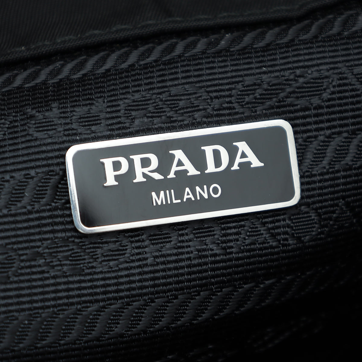 Prada Black Re-Nylon Mini Backpack Bag