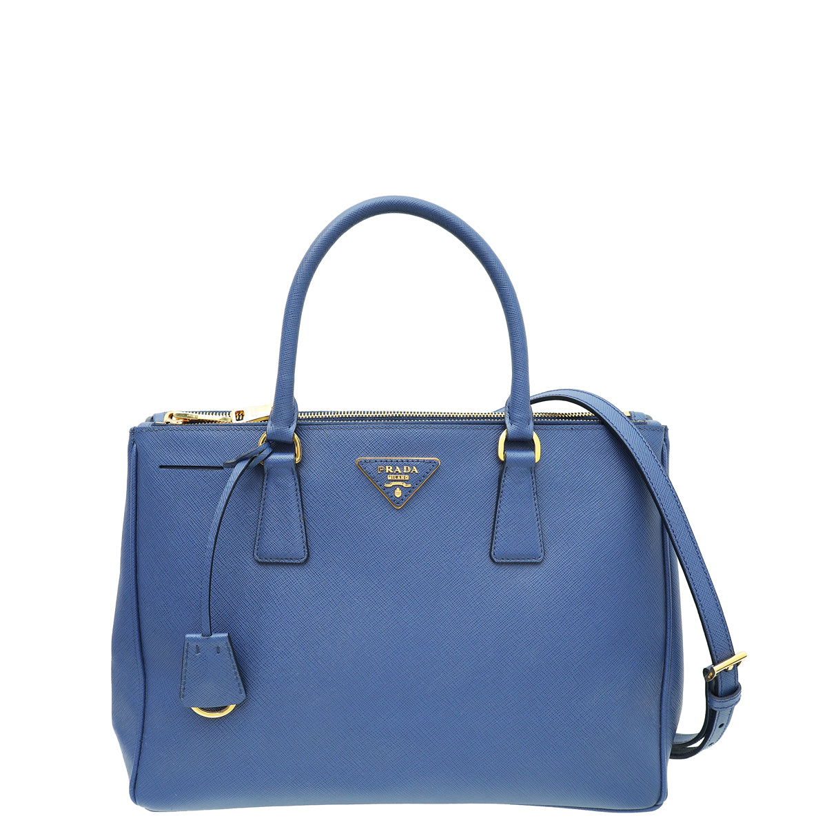 Prada Blue Lux Galleria Large Bag