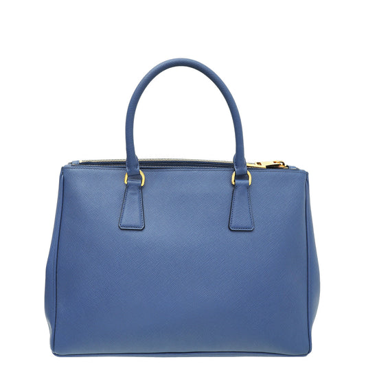 Prada Blue Lux Galleria Large Bag